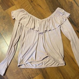 Express off the shoulder blouse